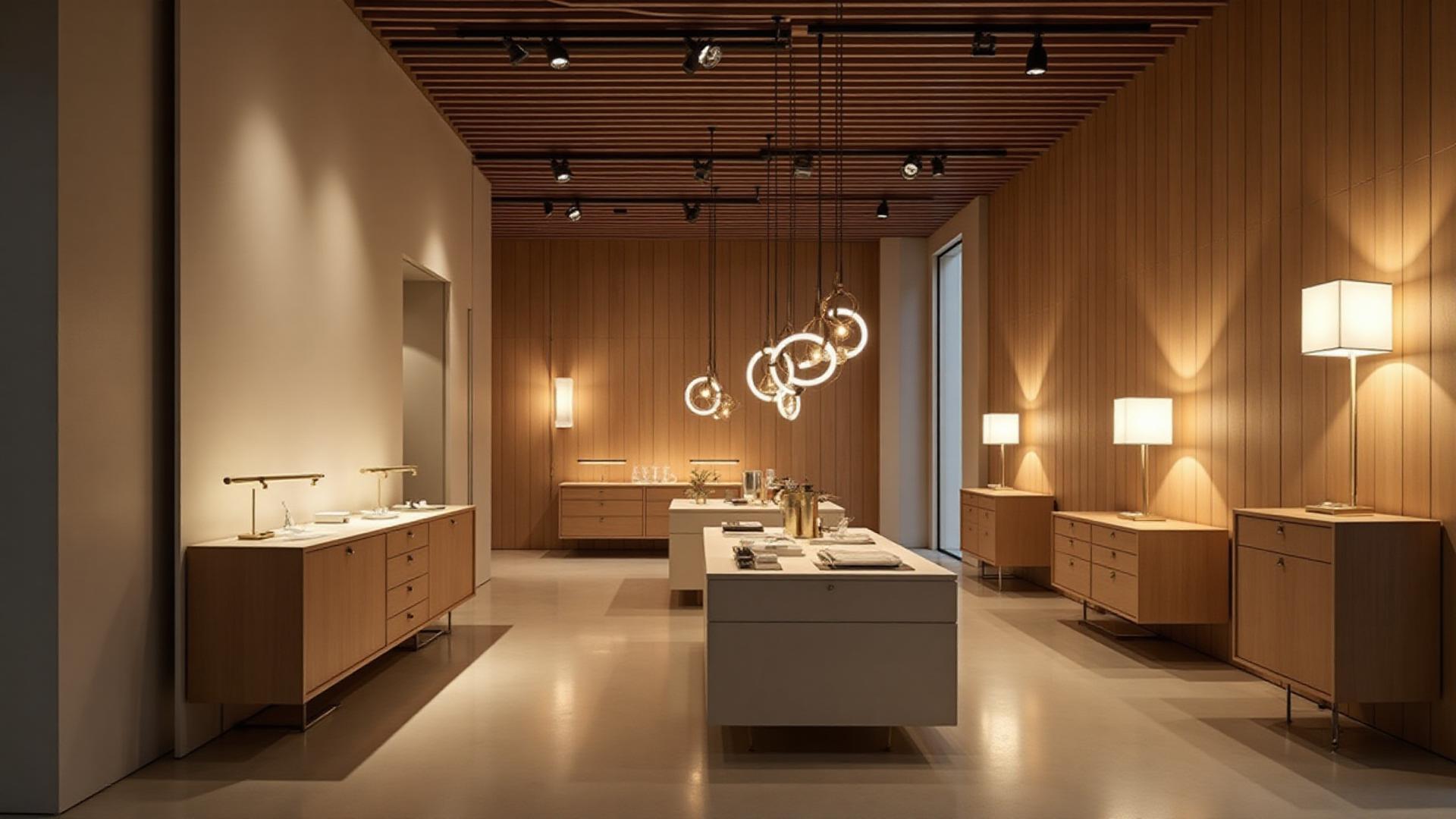 AI Lighting Design visualization